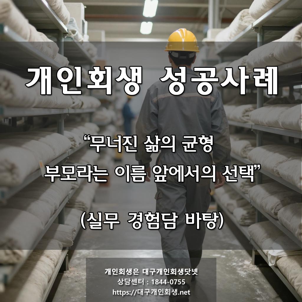 대구 개인회생 성공사례
