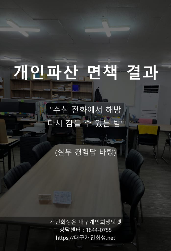 [자가 체크] 12문항 + 박OO 씨의 6,500만 원 면책 사건