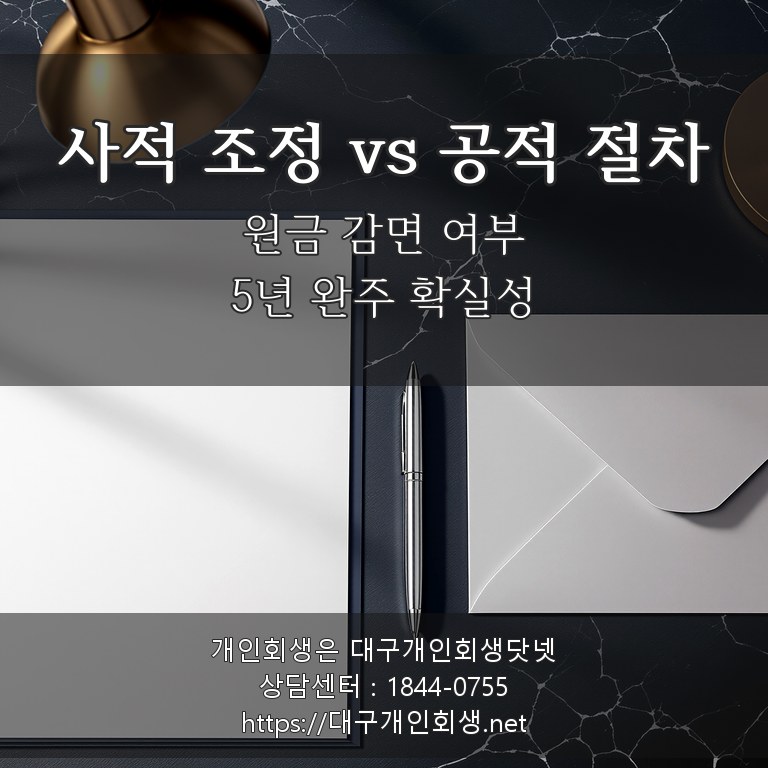 개인회생 개인파산 절차 진행