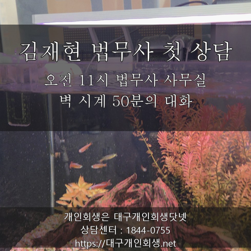 김재현 법무사 상담실 벽 시계 50분 - 연대보증 채무 첫 상담의 오전